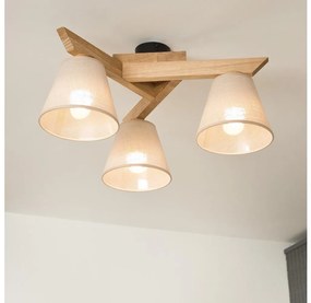 Fali lámpa ANTONIO 3xE14/40W/230V tölgy