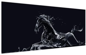 Kép - Ló és a víz (120x50 cm)