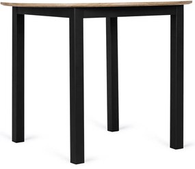 Kerek Étkezőasztal Sonoma Tölgy Színben. TEO 100 cm