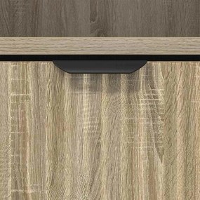 Éjjeliszekrények 2 pcs sonoma tölgy 49 x 36 x 61 cm Faanyag
