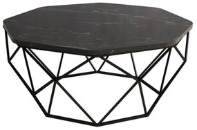 Dohányzóasztal Diamond - Black Marble