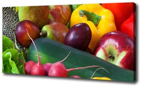 Feszített vászonkép Gyümölcsök és zöldségek oc-80504803