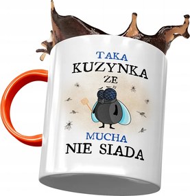 Narancssárga Bögre Unokatestvérnek Születésnapra Ajándék Nyomtatott Fotóval