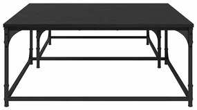 Fészkelt Kávézó Asztal 2 pcs Musta tammi 80 x 8035 x cm Faanyag