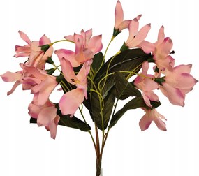 Rózsaszín műliliom csokor 40 cm
