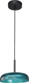 ITALUX PND-48529-BK-BLU COLLE Egyágú Függesztett Lámpa Fém LED IP20