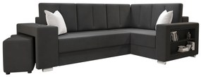 Sarok ülőgarnitúra Lush (szürke) (J). 1062067