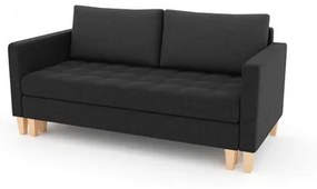 OSLO kinyitható kanapé Fekete