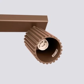 Brilagi - LED spotlámpa CRESTO 4xGU10/10W/230V barna