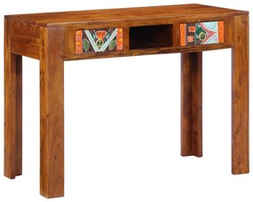 Íróasztal 100x50x75 cm Tömör akácfából