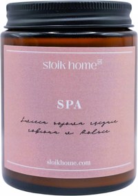 Szójagyertya Spa illatgyertya relaxáló friss 150ml Słoik Home