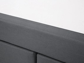Franciaágy Boxspring 160 cm ADIR (matracokkal) (szürke). 1007077