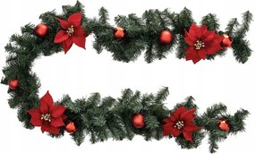 Betlehemi Csillag Girland 2 M-es Lépcső Dekoráció Karácsonyra