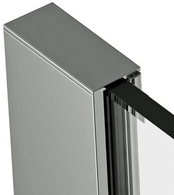 Erga Paris, profilsín zuhanyparavánokhoz 8mm üvegvastagsággal, hossz 200cm, króm, ERG-V02-PARIS-PROFILE-CR