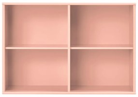 Rózsaszín függő könyvespolc 89x61x32,5 cm Mistral – Hammel Furniture