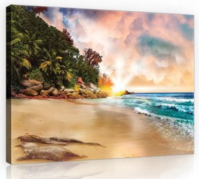 Falikép képek tengerpart tenger 100x75