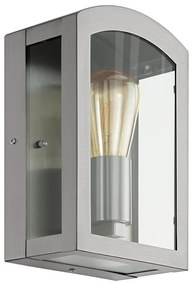 Eglo 97477 - kültéri fali lámpa PARETTA 1xE27/60W/230V matt króm