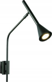Aca Lighting fali lámpa 1XGU10 Clouzot fekete fém IP20 40X52X8CM YL22