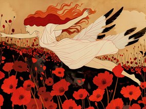 Poszter 80x60cm Aura kovácsolt mező