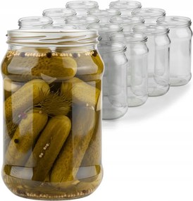 15x Üveg Tároló 315ml Mézeskalács Befőtt Konfitur Nagykereskedelmi