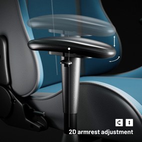 Diablo X-Starter szövet gamer szék: kék