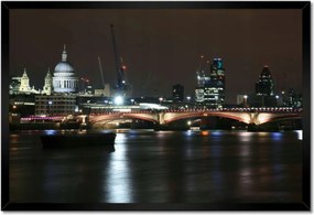Poszterek keretben 60x40 London éjszaka