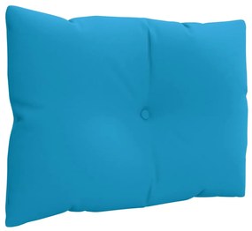 3 db kék szövet raklappárna