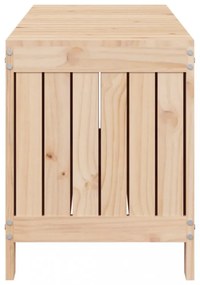 tömör fenyőfa kerti tárolóláda 108 x 42,5 x 54 cm