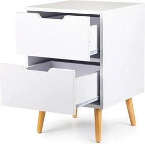 Éjjeliszekrény 2 fiókkal 40x40x30 cm FUR1809-2