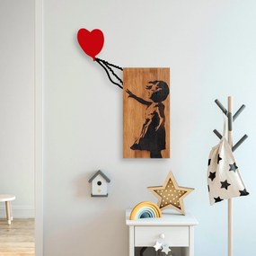 Fa fali dekoráció, Banksy - 15