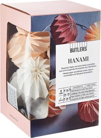 HANAMI LED-es égősor, fehér-rózsaszín 8 égő