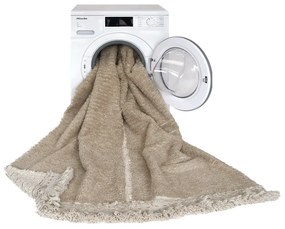 Bézs pamut szőnyeg 140x200 cm Duetto Sage – Lorena Canals