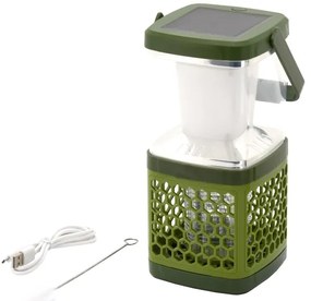 LED Hordozható újratölthető lámpa rovarcsapdával LED/3W/1800 mAh zöld