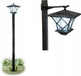 Kerti lámpa Napelemes Lámpa magas lámpa beszúrható oszlop dekoráció 150cm