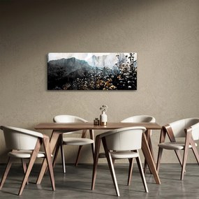 Kép - Vadvirágok illusztrációja (120x50 cm)