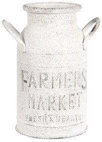 Dekor tejes kanna antik fehér Farmers Market