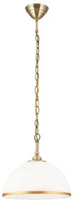 Orion HL 6-1809/1 - Csillár láncon OLD LAMP 1xE27/40W/230V fehér/réz
