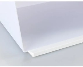 WENKO 54099100 - KUBO kenyértartó 35x26,5 cm fehér/barna