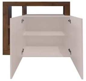 Komód LENOR kasmír/tölgy