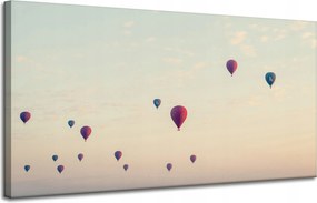 Vászonkép Ifjúsági Léggömbök Ég Természet Naplemente 120x60