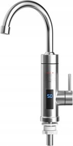 Elektromos Átfolyós Vízmelegítő Konyhai Csaptelep Led Csaptelep 3000W