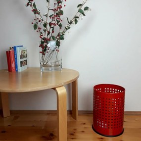 Alda Officer perforált szemetes 18 l, piros, 18 l