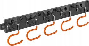 2x Kerti műhely szerszámtartó sín 5 fogantyús DIY-HG1810