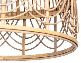 Keleti függőlámpa rattan 44 cm - Michelle