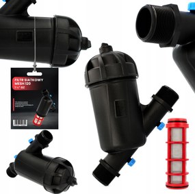 Vízhálós szűrő 3/2 Gz (1 1/2) Homokszűrő Mesh 120 Du öntözőszivattyúk