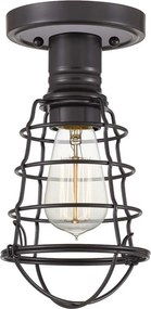 ELSTEAD QZ-MIXON-SF-PN MIXON Loft Mennyezeti Lámpa Barna E27 IP20