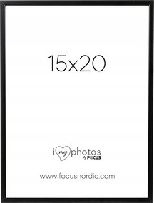 Focus Rock keret fekete 15x20 fekete