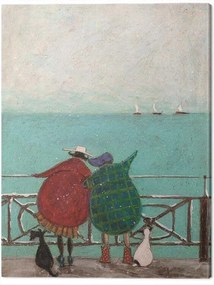 Vászonkép Sam Toft - We Saw Three Ships Come Sailing By