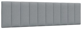 világosszürke szövet fejtámla párna Hanko 180 cm