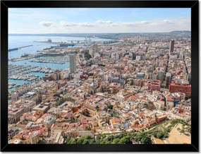 Poszterek keretben 40x30 Barcelona Panoráma